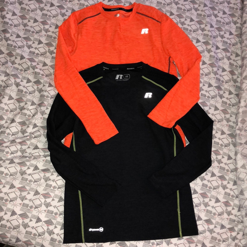 NWOT BOYS Dro-power360 LS Sports Shirts Sz 10/12